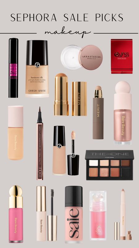 Sephora sale makeup favorites! 

#LTKsalealert #LTKHolidaySale #LTKbeauty
