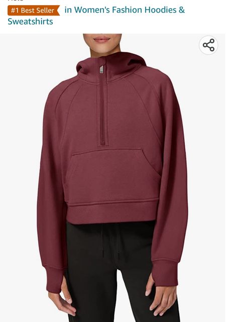 Just ordered this sweatshirt & cannot wait to see if it holds up to the hype; under $50! 

#amazonfashion
#athleisure
#sweartshirts
#womenstops
#affordablefashion

#LTKunder50 #LTKSeasonal #LTKfit