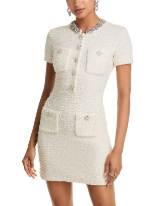 Textured Knit Mini Dress | Bloomingdale's (US)