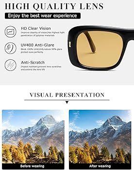 kimorn Sunglasses for Women Men Trendy Retro Fashion Sun Glasses 90’s Vintage Y2K Oversize Squa... | Amazon (US)