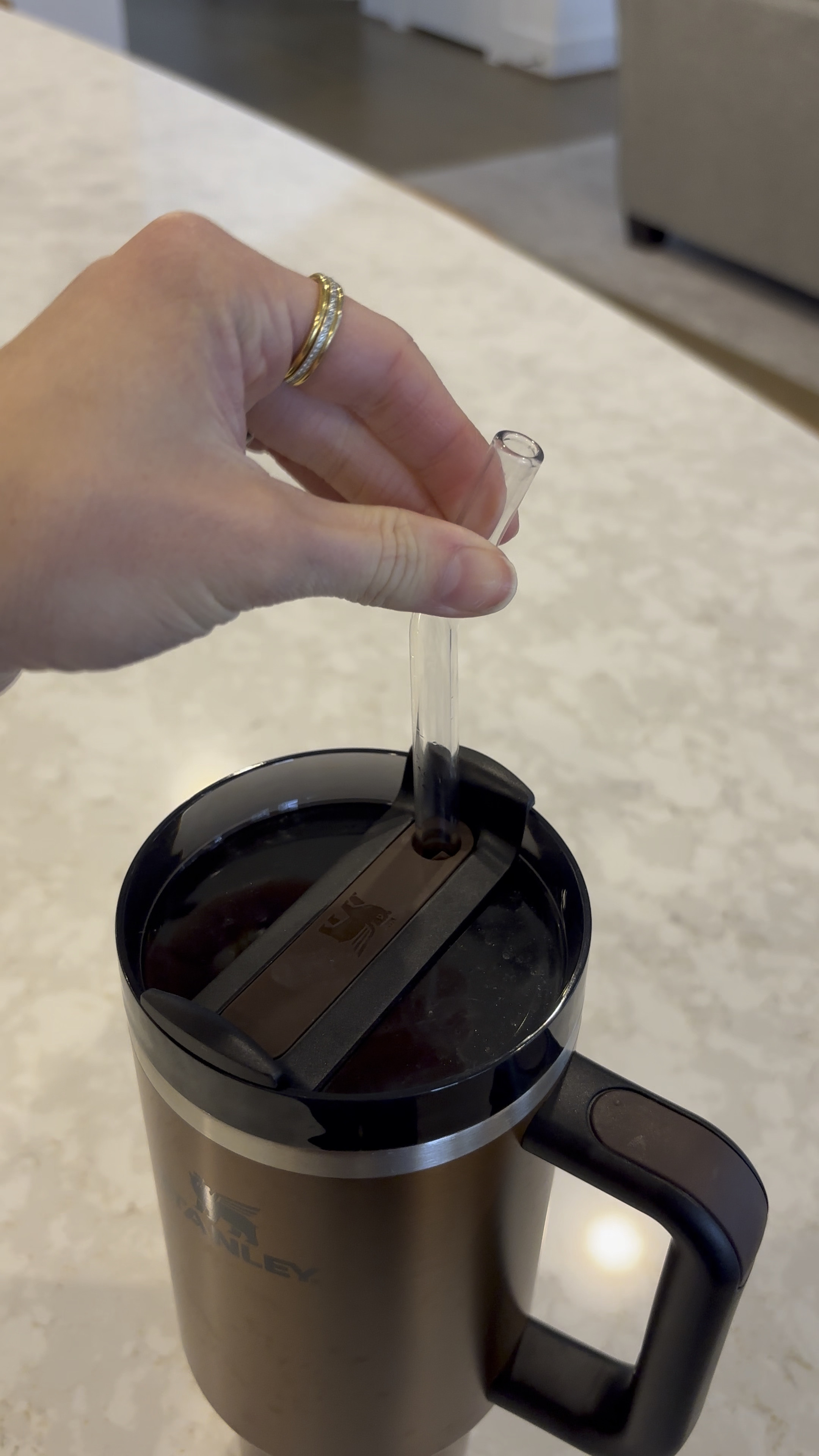 Nothing like a smooth, cold glass straw!! But YES be careful and don’t break them hahaha

#LTKSaleAlert #LTKHome #LTKFindsUnder50