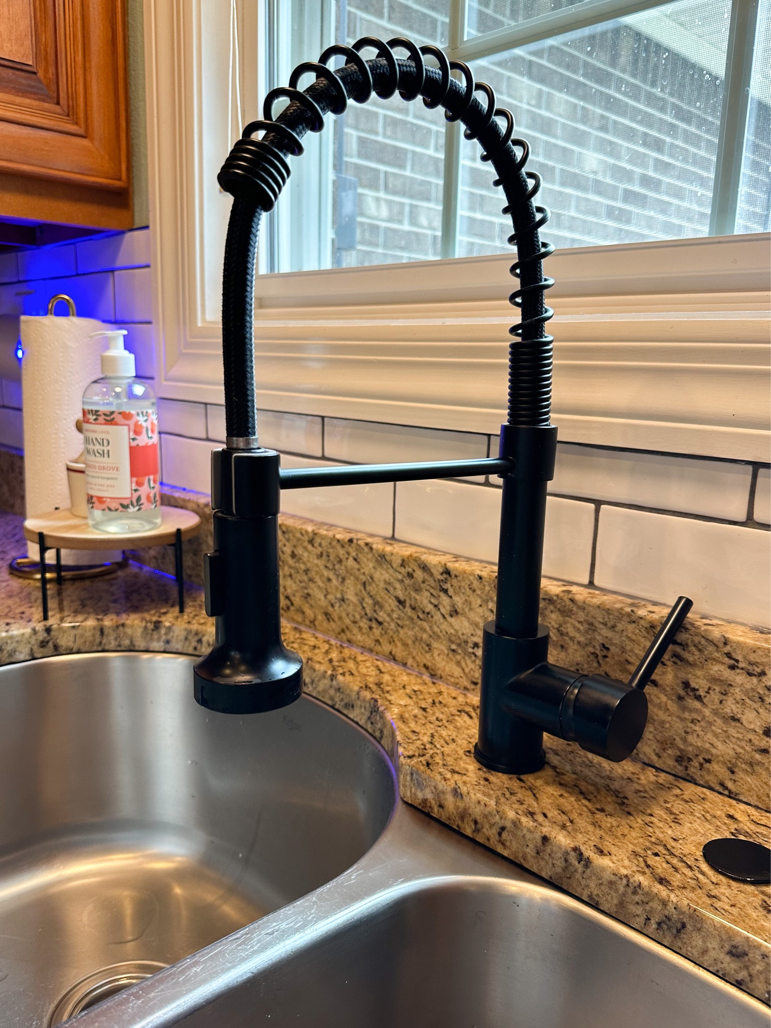 Great deal on this kitchen faucet. The one linked will actually pull out more than mine which I wish I had! This is a lightening deal so run 🏃‍♀️🏃‍♀️🏃‍♀️!

#LTKxPrimeDay #LTKunder50 #LTKsalealert