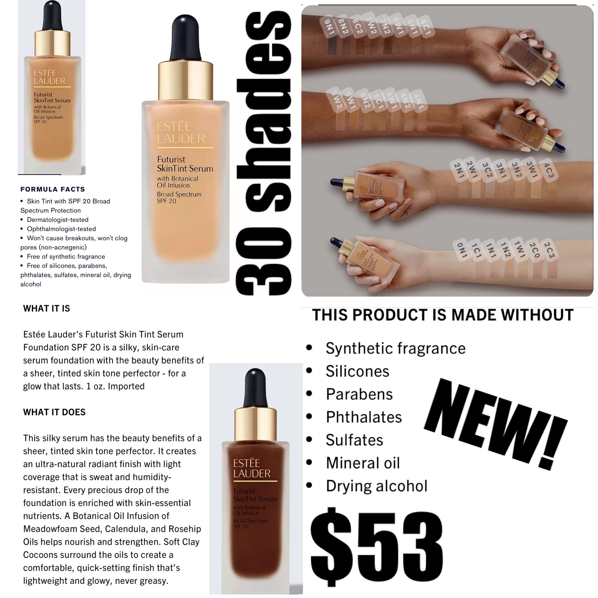 Estée Lauder has a new Skin Tint!! I’ll be trying it soon on my YouTube Channel 📺🩵!

#LTKSale #LTKbeauty #LTKfindsunder100