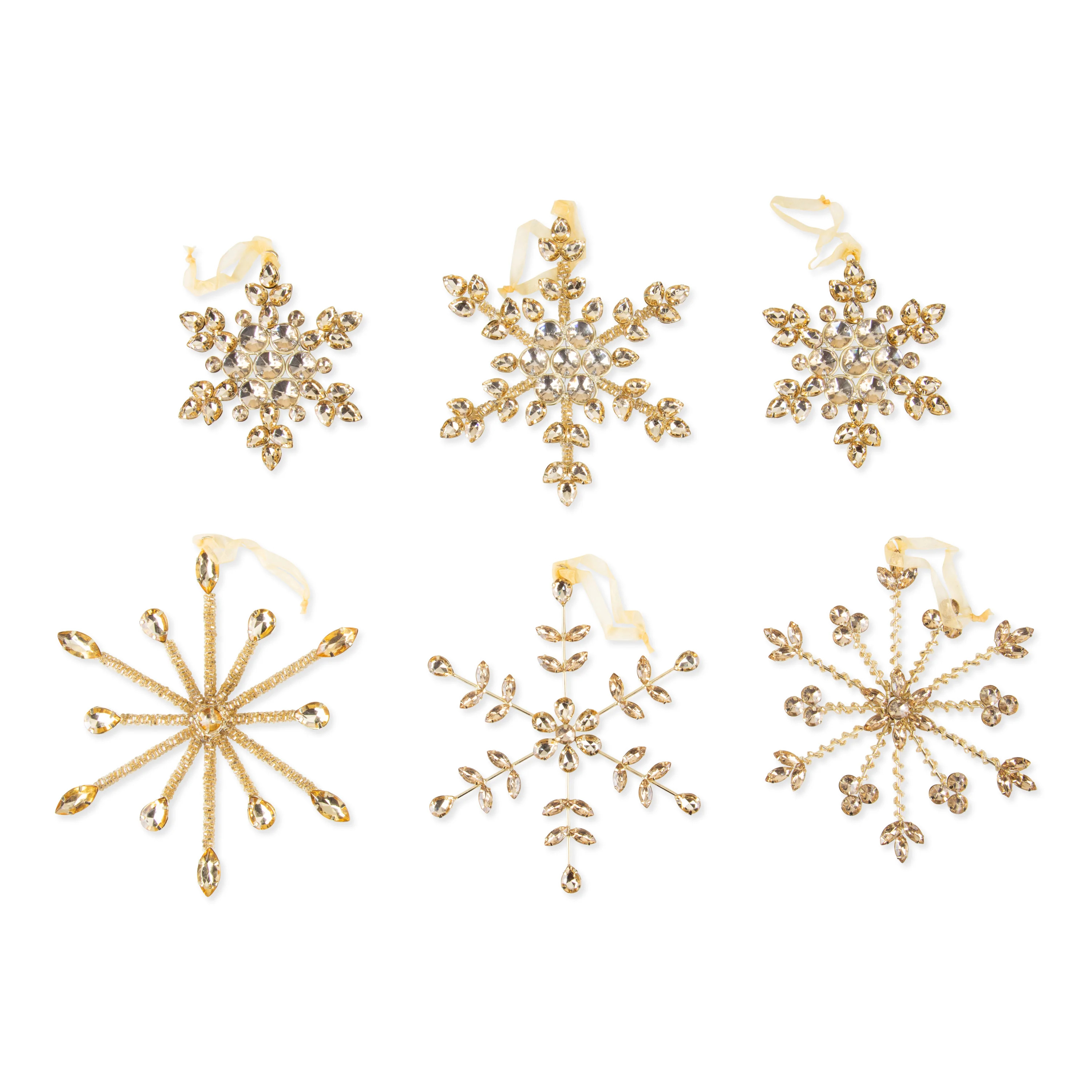 Martha StewartJeweled Snowflake, Set of 6$39.00undefined | Waiting On Martha