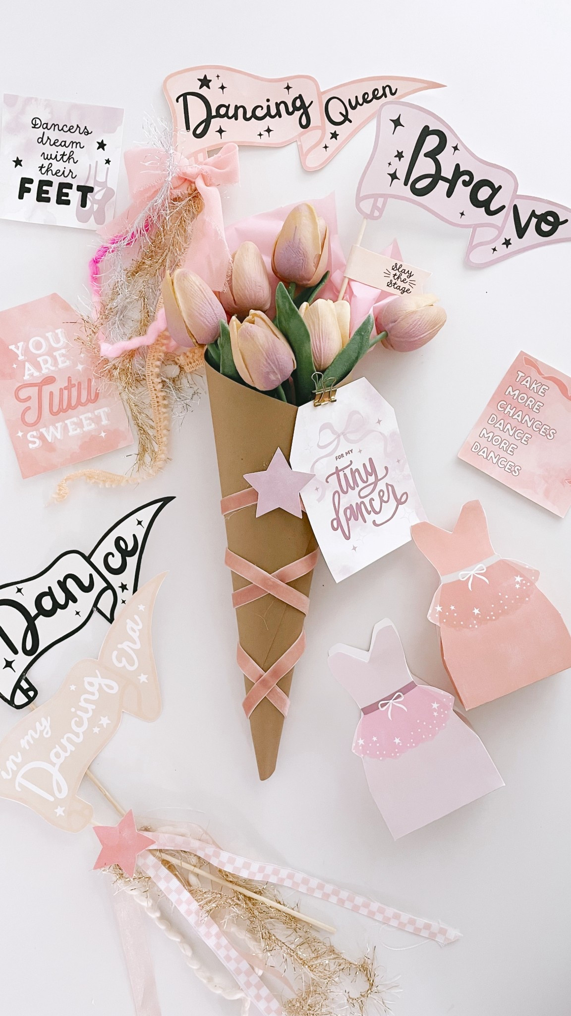 Dance Recital Printables

Dance mom / Dance recital gift / printable tags / flower bouquet / gift box / dance class gift / ballet / ballerina / dancing queen / tiny dancer / diy gift / dance birthday party / The Letter Vee

#LTKGiftGuide #LTKSeasonal #LTKKids