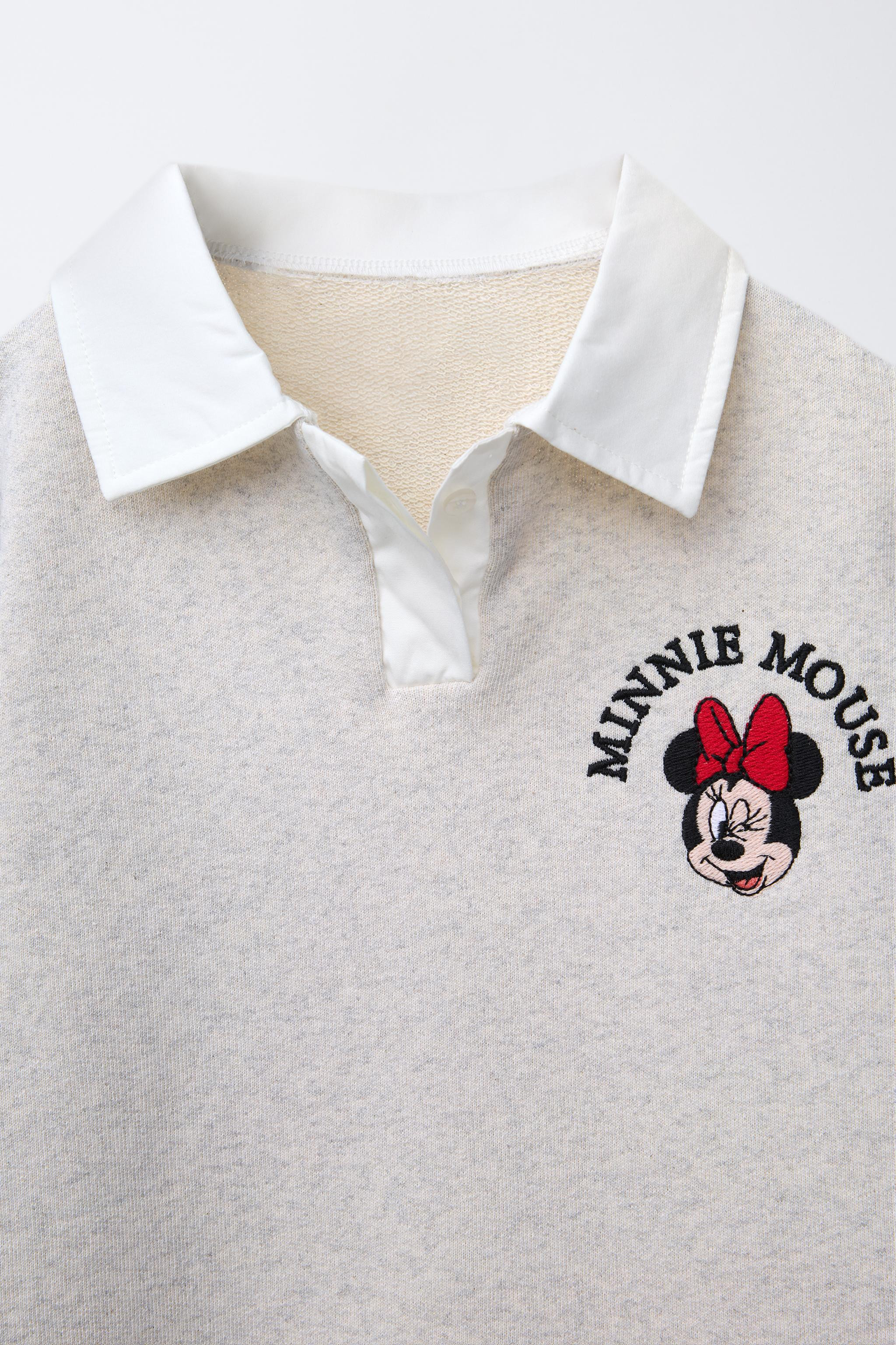 MINNIE MOUSE © DISNEY FLEECE POLO NECK DRESS | Zara US