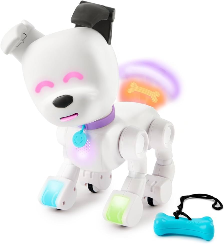 Dog-E Interactive Robot Dog with Colorful LED Lights, 200+ Sounds & Reactions, App Connected (Age... | Amazon (US)