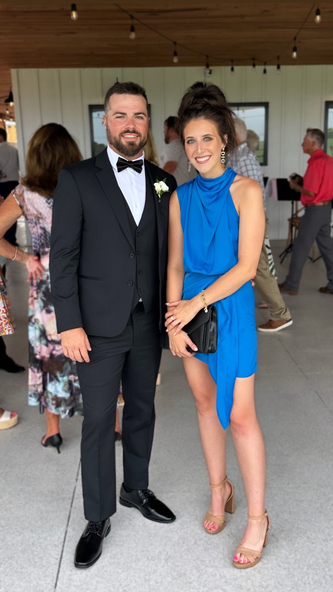 Perfect wedding guest or event dress under $60! Fits true to size I’m a size small and the small fit me. Waist is adjustable tie so could make it larger or tighter. 

#LTKWedding #LTKSeasonal #LTKFindsUnder100