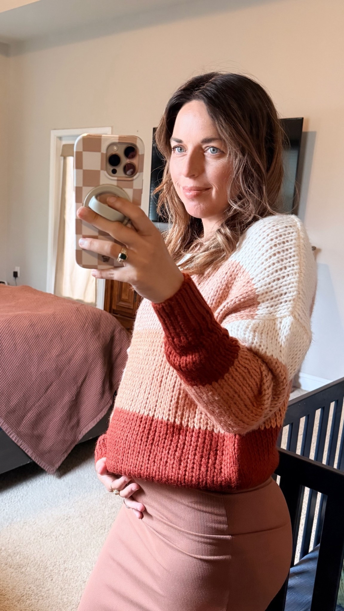 Bump pic with baby sister 🤎

#LTKBump #LTKootd #LTKValentine