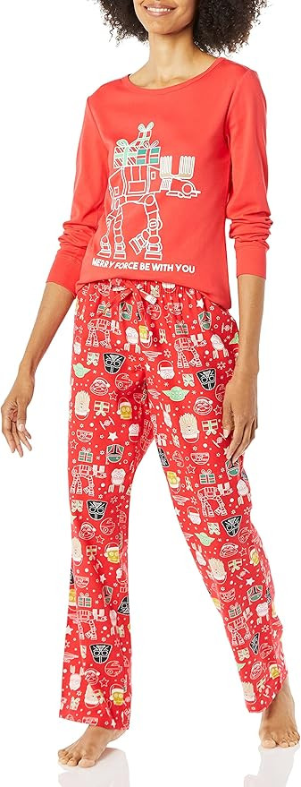 Amazon Essentials Womens Flannel Pajama Sleep Sets | Amazon (US)