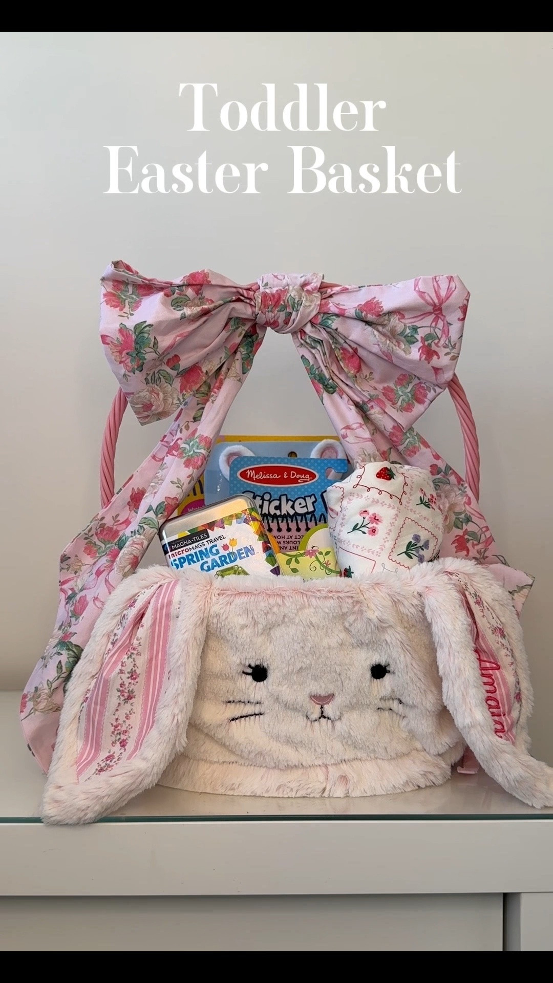Toddler Girl Easter Basket 
What I put in my two year old’s Easter basket 🐣🐰🎀

Easter basket, Easter basket ideas, Easter basket stuffers, toddler Easter basket, toddler girl Easter basket, pottery barn, LoveShackFancy, toddler girl gifts, toddler girl activities 



#LTKSeasonal #LTKKids #LTKmomlife