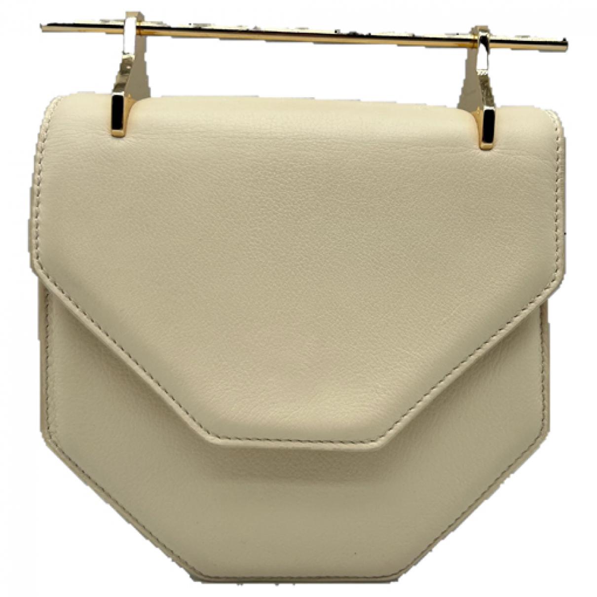 Leather handbag M2Malletier Ecru in Leather - 38103900 | Vestiaire Collective (Global)