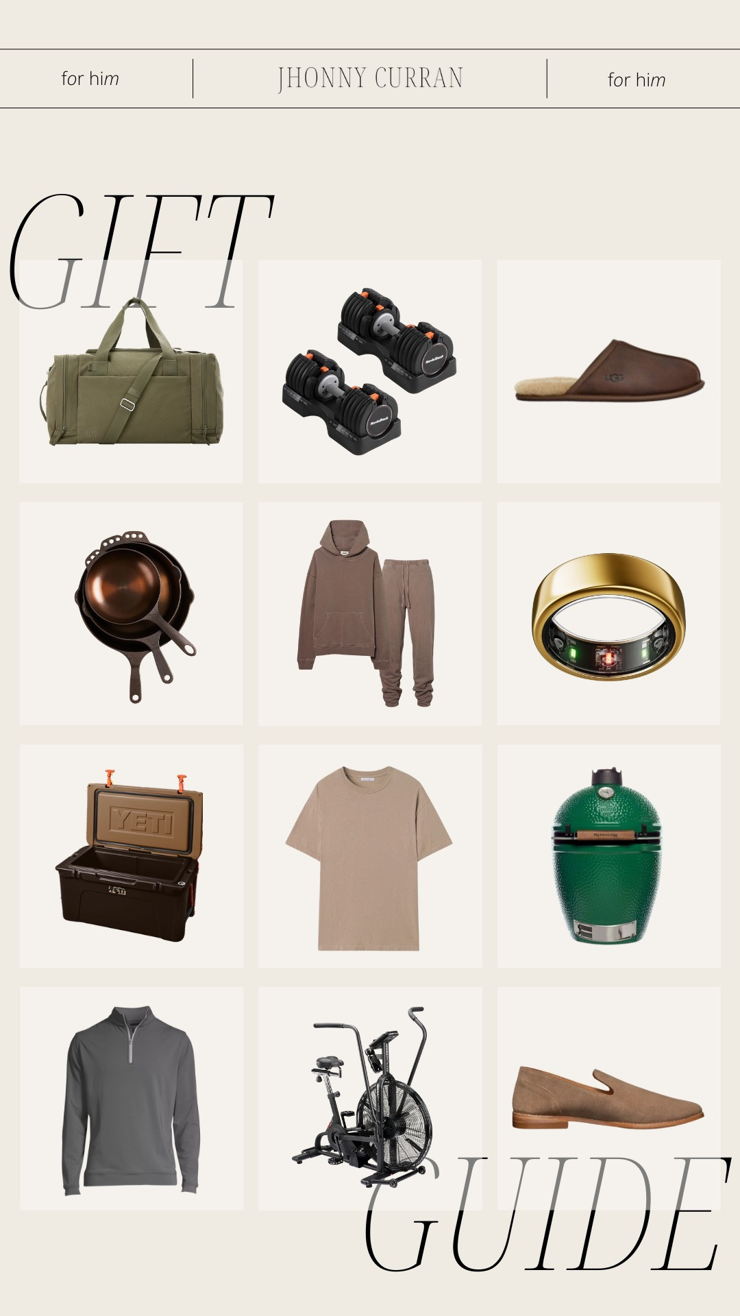Gift Guide for Him!  

 #LTKGiftGuide