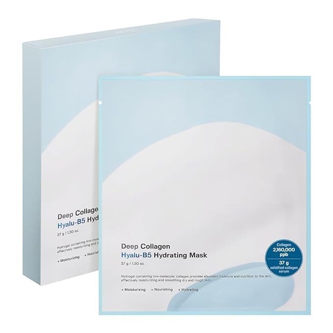 SUNGBOON EDITOR Deep Collagen Hyalu-B5 Overnight Mask 37gx4ea | Real Collagen Face Mask with Hyal... | Amazon (US)