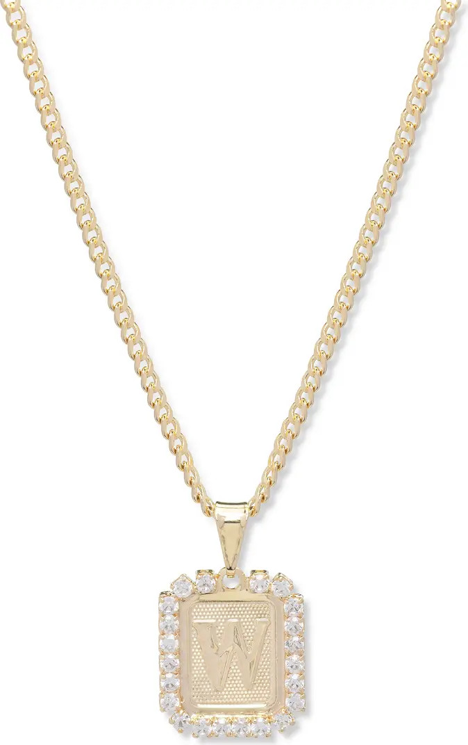 Bracha Royal Initial Card Necklace | Nordstrom | Nordstrom