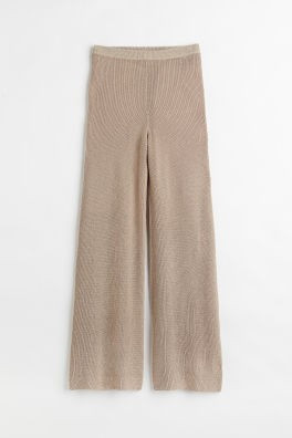 MAMA Rib-knit Pants | H&M (US + CA)