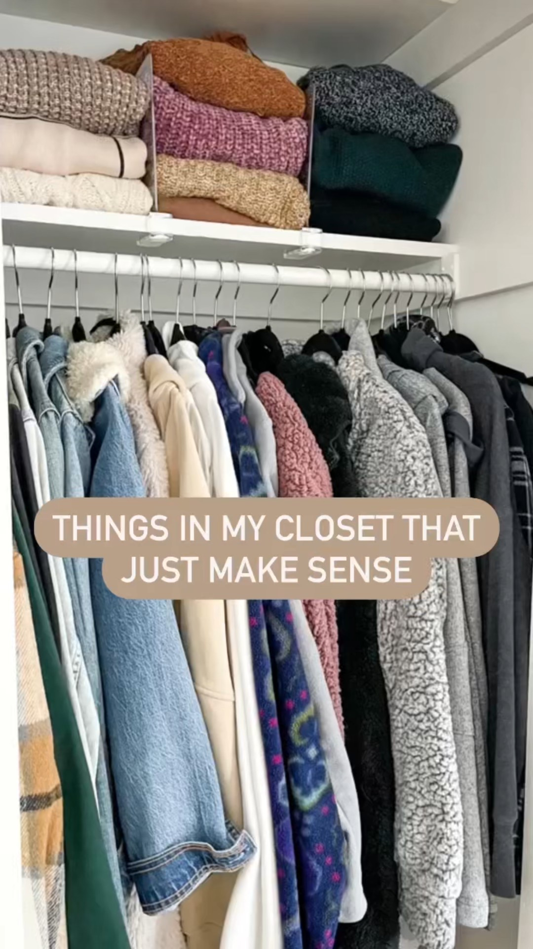 Things in my closet that just make sense! #closetorganization #closetinspo

#LTKHome