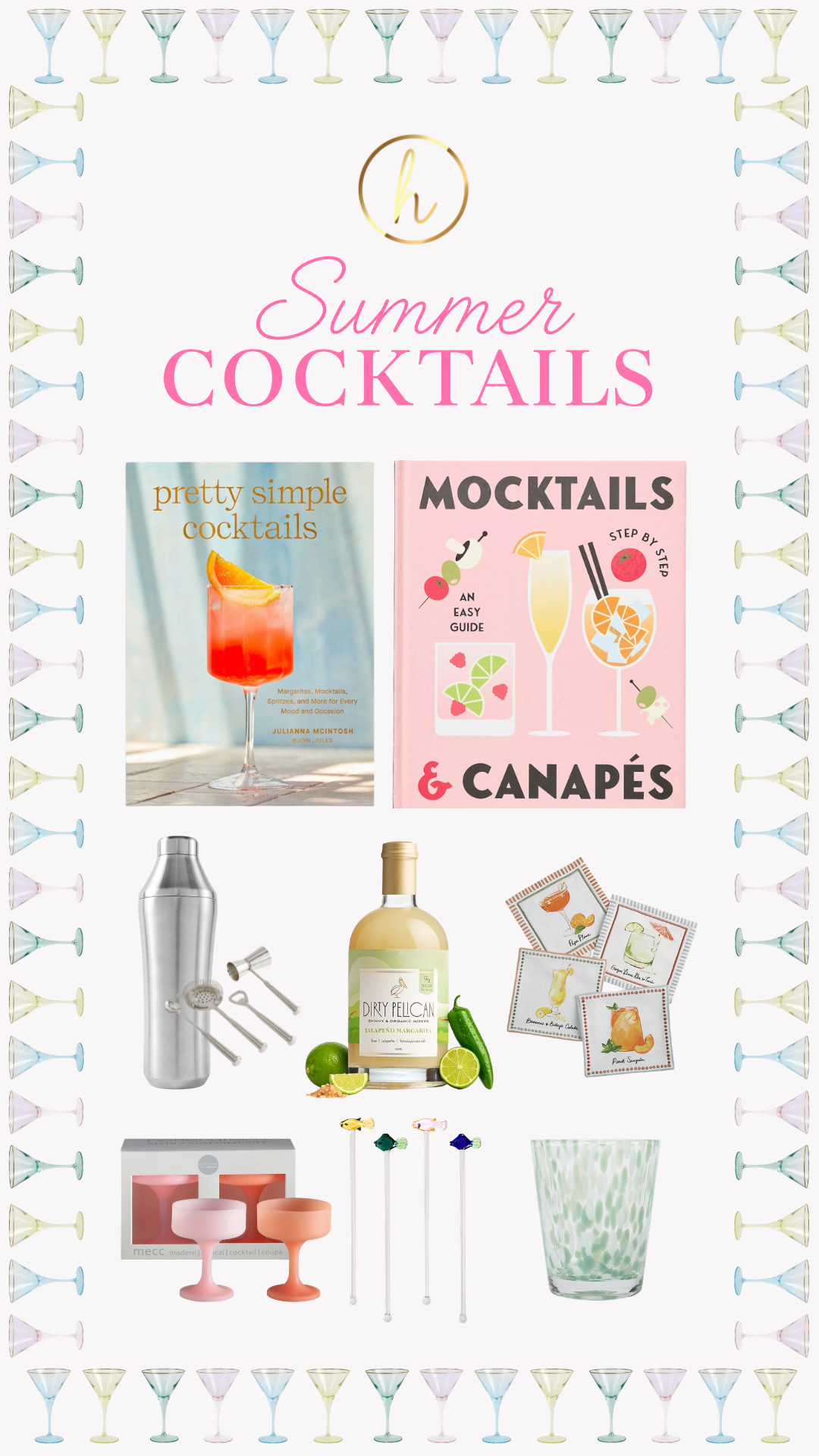 Hosting just got a whole lot cuter🍹☀️
Everything you need for your ultimate summer cocktails. Tap to shop! 

 #LTKSeasonal