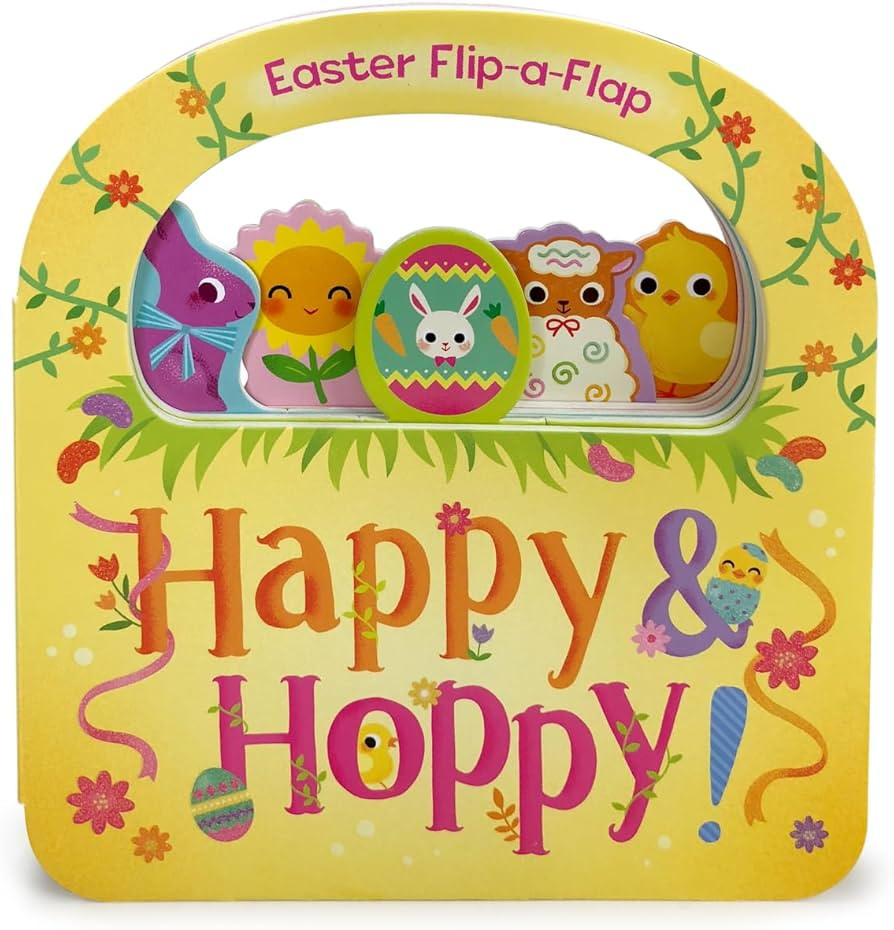 Happy & Hoppy - Children's Flip-a-Flap Activity Board Book for Easter Baskets and Springtime Fun,... | Amazon (US)