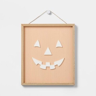 Bootiful Pumpkin Face Halloween Wall Sign - Hyde & EEK! Boutique™ | Target