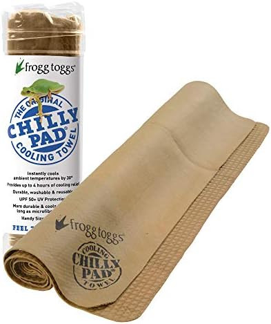 FROGG TOGGS Chilly Pad Instant Cooling Towel, Perfect for Use Anytime You Sweat, 33x13 | Amazon (US)