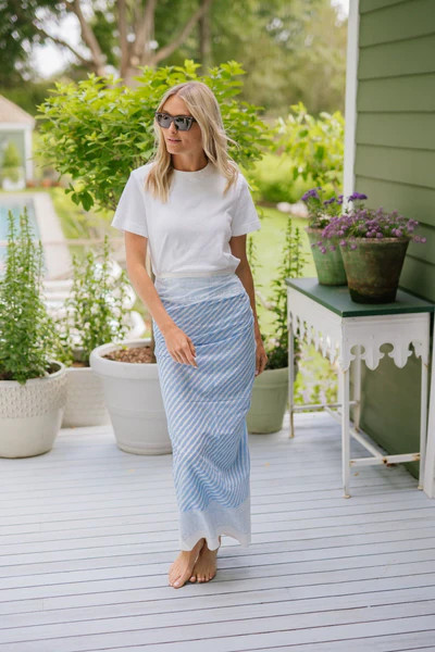 Bath Blue El Morocco Pareo | Julia Amory