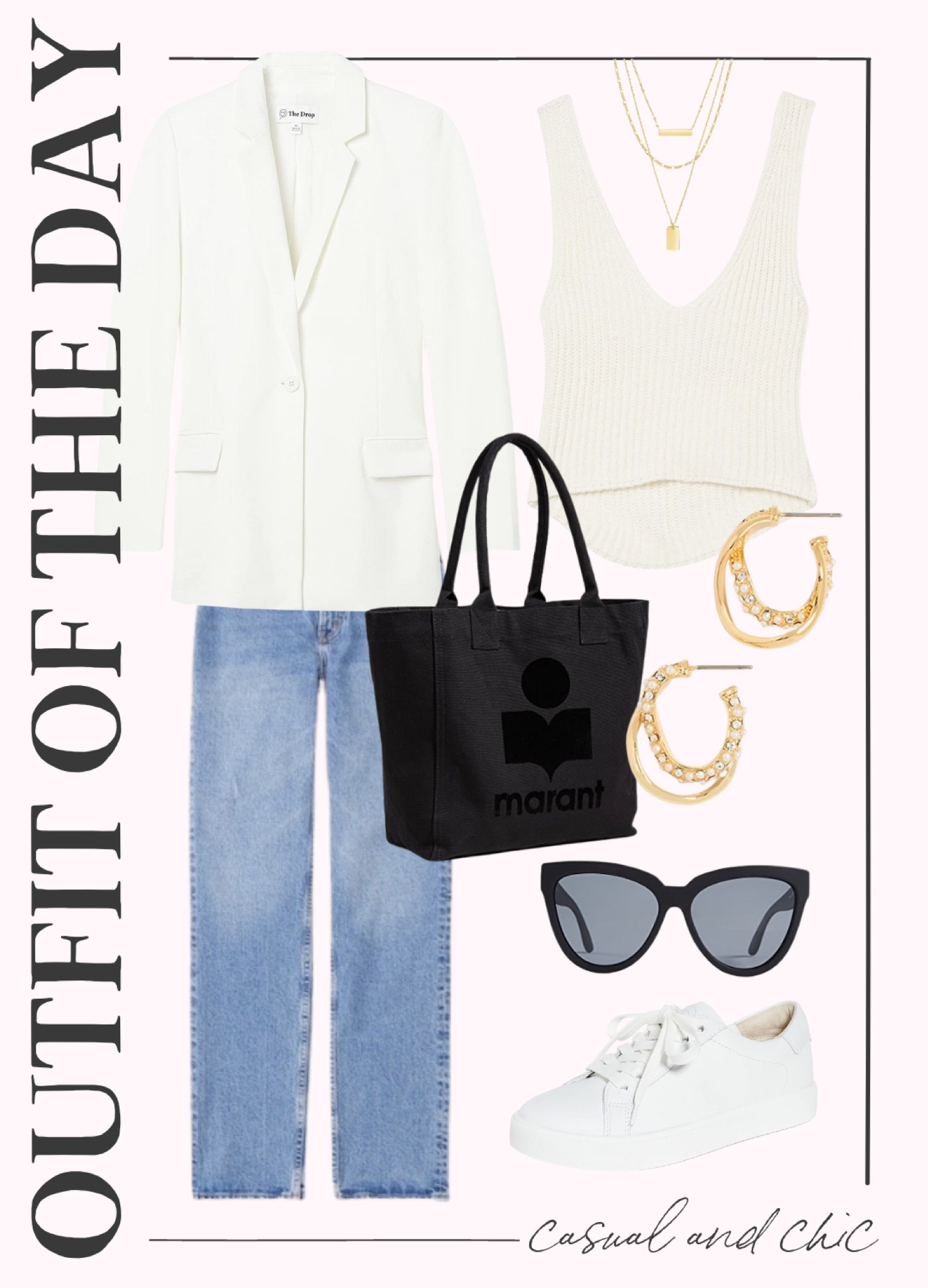 Casual and chic with straight leg jeans and sneakers as requested by you all! 

#LTKstyletip