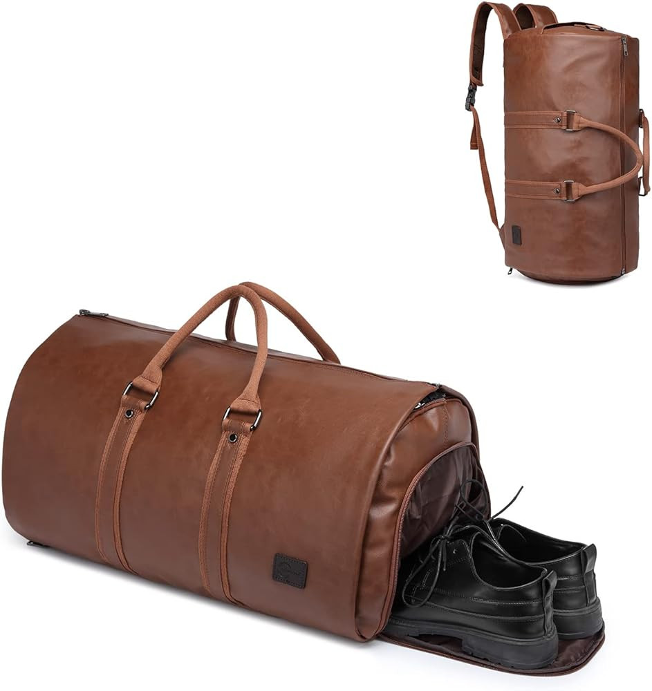 seyfocnia Convertible Travel Garment Bag,Carry on Garment Duffel Bag for Men Women - 2 in 1 Hangi... | Amazon (US)