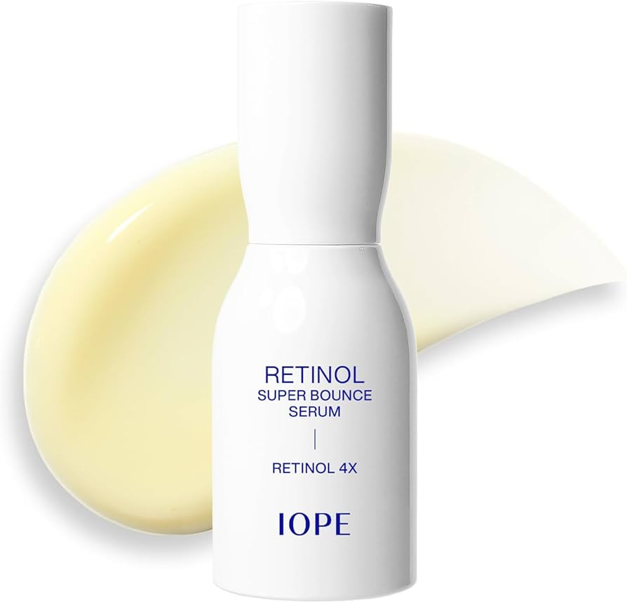 IOPE Retinol Super Bounce Serum | Korean Retinoid Eye Treatment for Anti-Aging, Beginner Friendly... | Amazon (US)