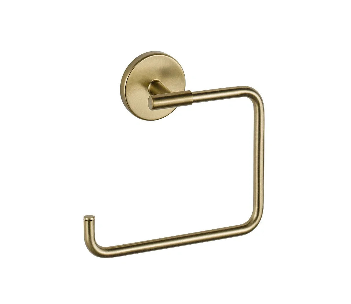 Trinsic Wall Mount Square Open Towel Ring Bath Hardware Accessory 759460-CZ | Wayfair North America