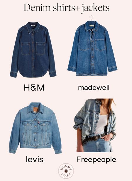 My favorite denim shirts and jackets for fall! 

#LTKFind #LTKSale #LTKSeasonal