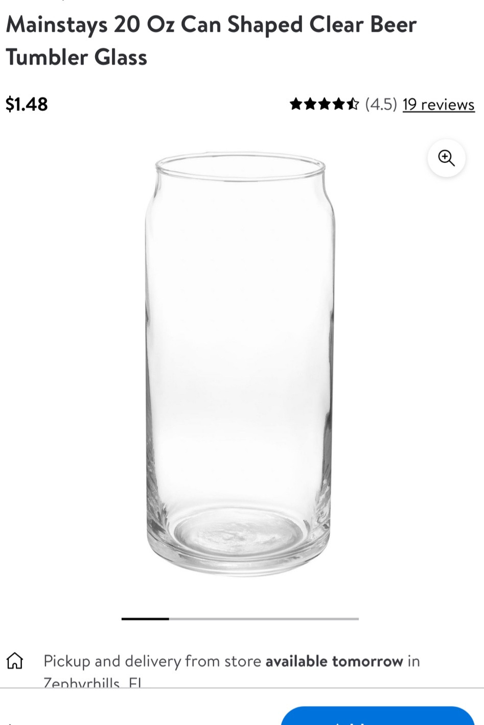Beer can glasses at Walmart under $1.50!

#LTKhome #LTKunder50 #LTKsalealert