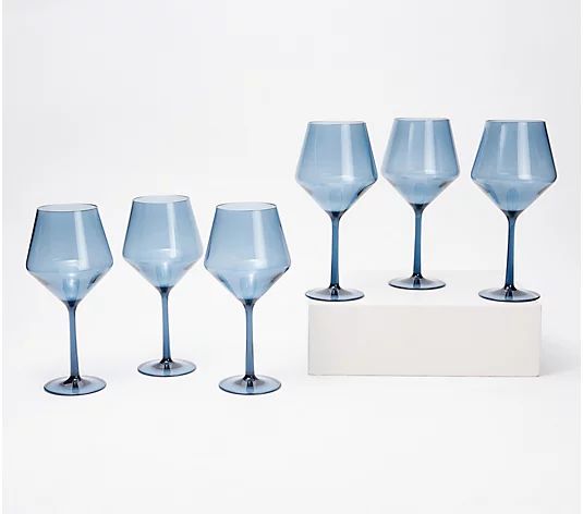 Sole Set of 6 Shatter- Resistant Wine Glasses - QVC.com | QVC