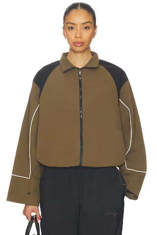 LIONESS Shoreline Windbreaker in Safari from Revolve.com | Revolve Clothing (Global)
