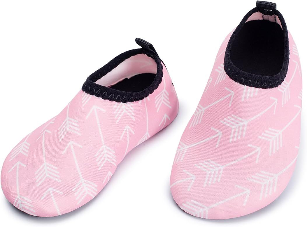 L-RUN Baby Water Shoes Barefoot Skin Aqua Sock Swim Shoes for Beach Swim Pool | Amazon (US)