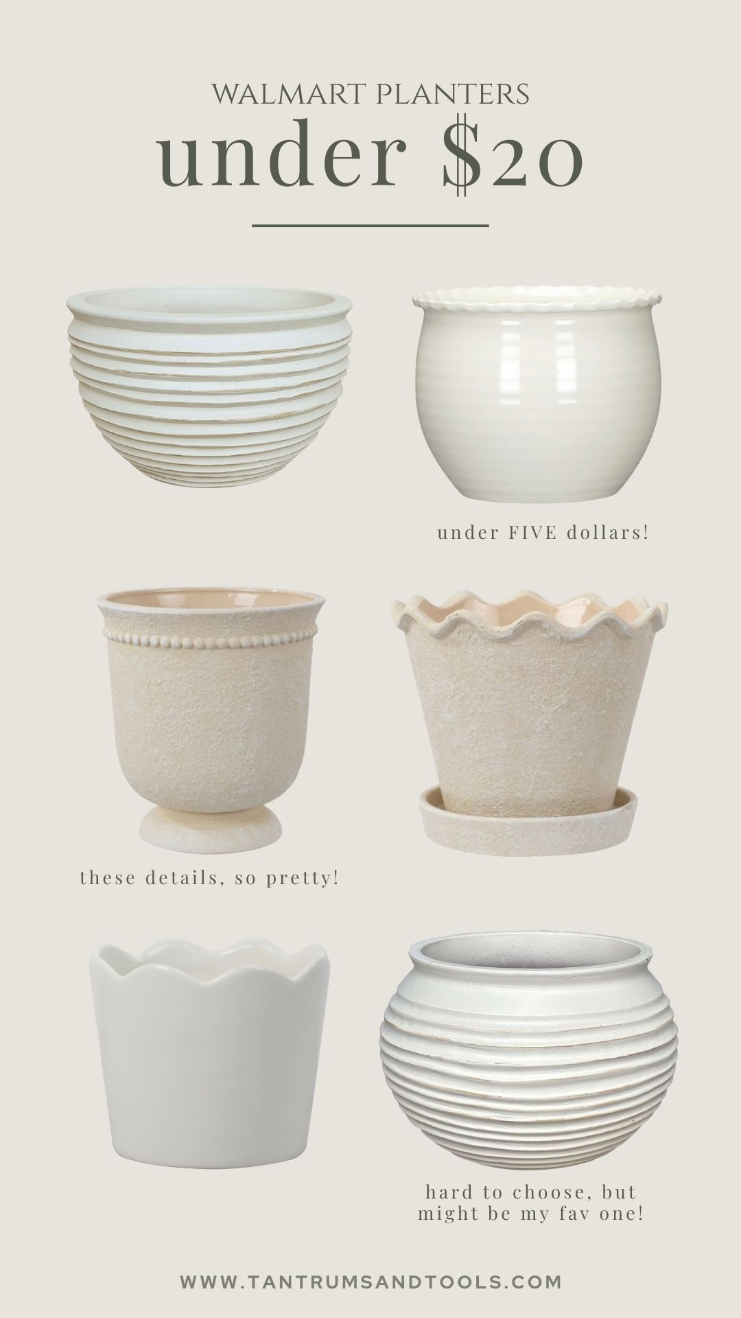 Under $20!! The quality of these indoor planters from Walmart are a steal for the price! It's so hard to choose, they are all good. Going back for a few more because I can't stop thinking about these and I have a few plants that could use an upgrade. 

walmart finds || walmart home || walmart home decor || walmart home decor finds || Home Decor || Cozy Home || Neutral 

 #LTKstorytime #LTKHome