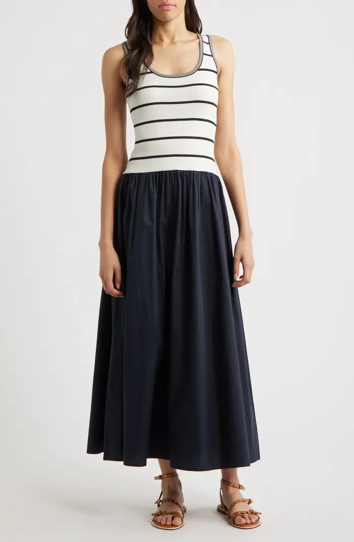 Mixed Media Maxi Dress | Nordstrom