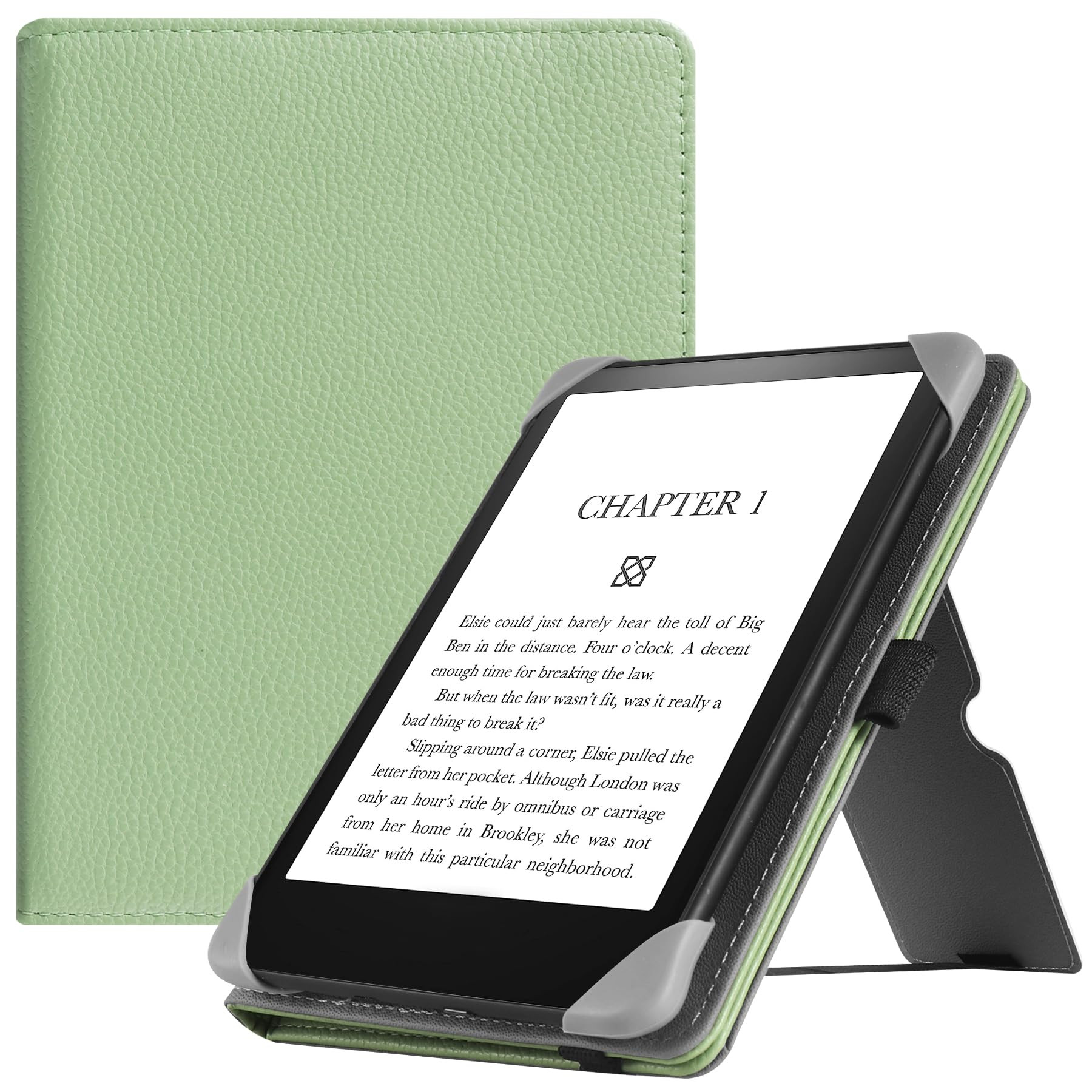 HGWALP Universal Ständer Hülle für 6-7 Zoll eReader,Premium PU Leder Ständer Cover mit Handsc... | Amazon (DE)