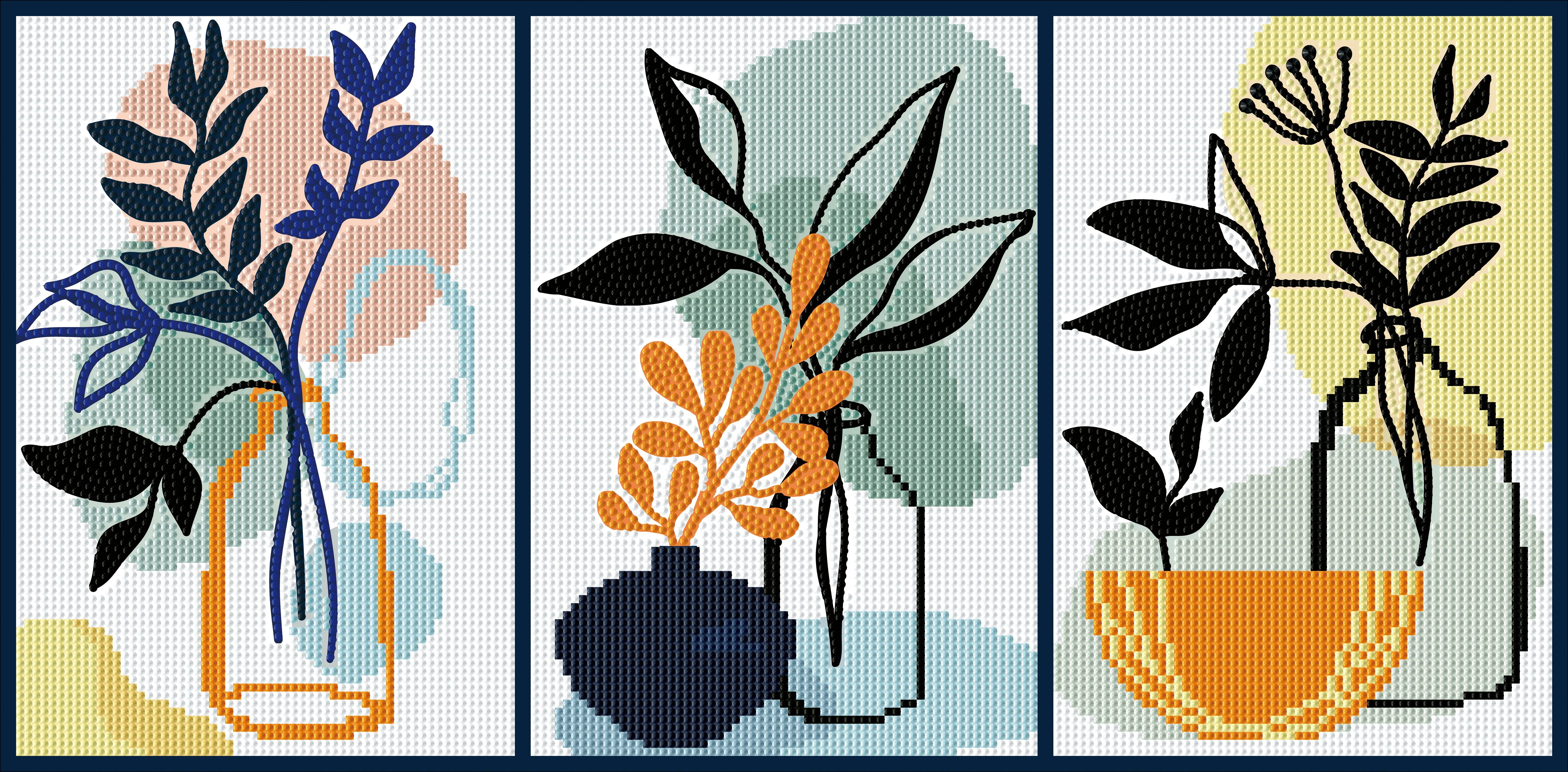 DIAMOND DOTZ® Boho Trio Special Edition Diamond Painting Kit | Walmart (US)