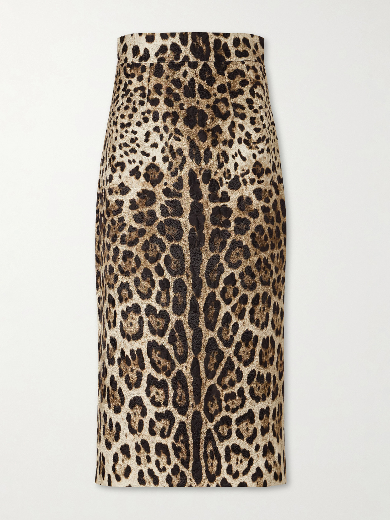 Dolce & Gabbana - Leopard-print Cotton Midi Skirt - Animal Print | NET-A-PORTER (US)