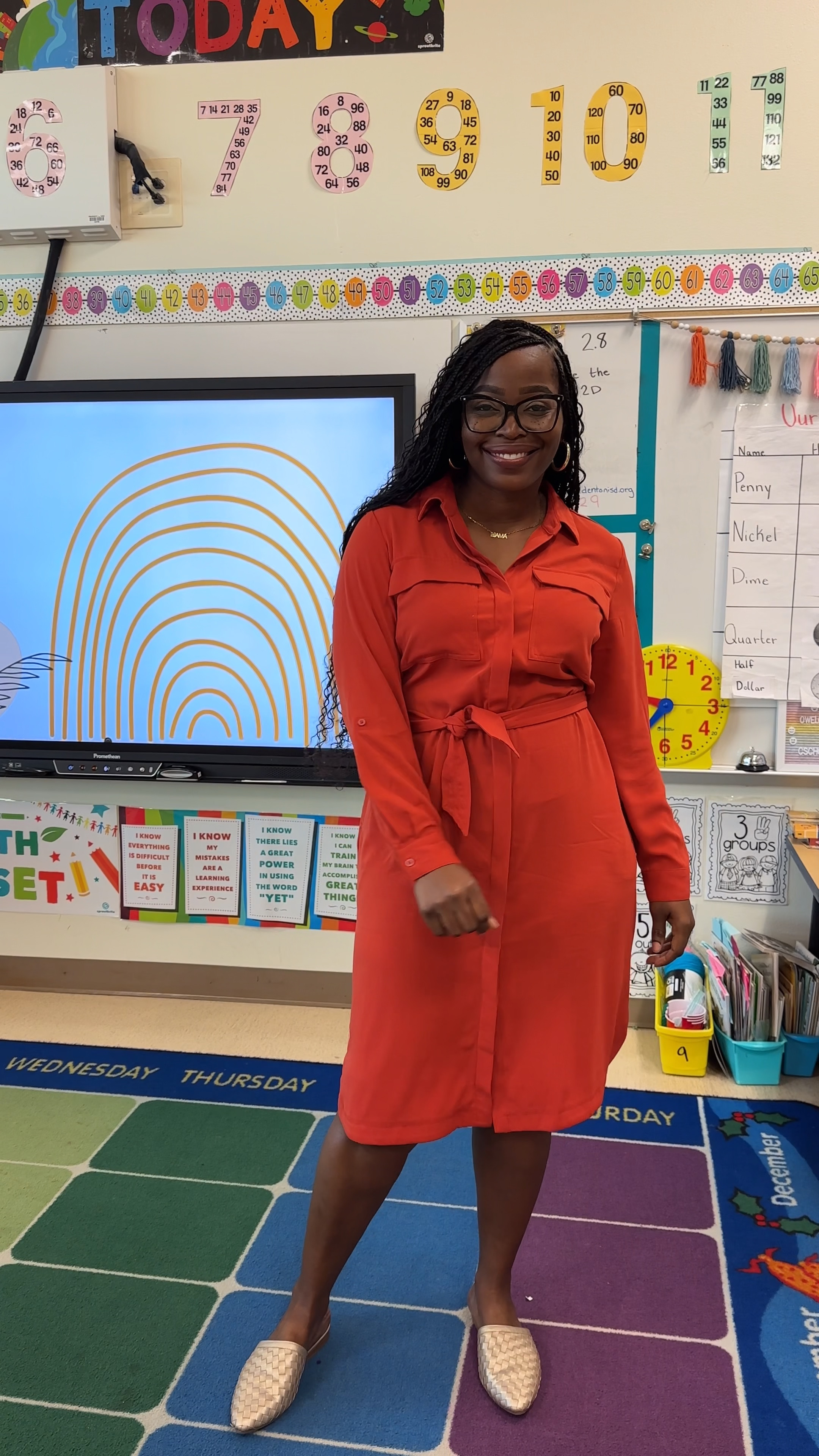 Teacher looks 🎁 red dress, khakis, jeans, denim shirt, gold mules, converses

#LTKmidsize #LTKstyletip #LTKworkwear