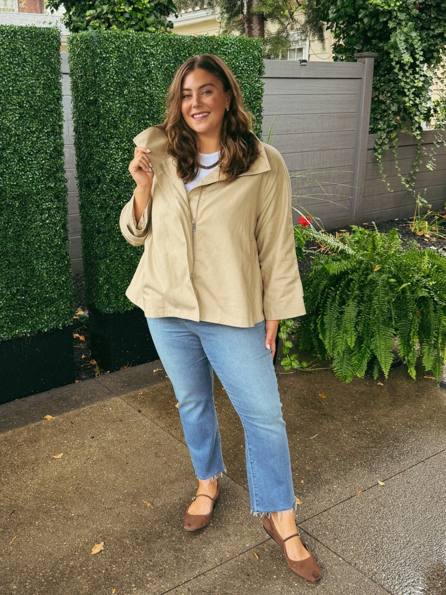 Wearing size XL in jacket & 16Plus in pants. Use CARALYN15 at Good American.

#LTKootd #LTKPlusSize #LTKSeasonal