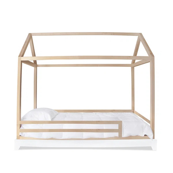 Domo Twin Extra Long Over Full Canopy Bed | Wayfair North America