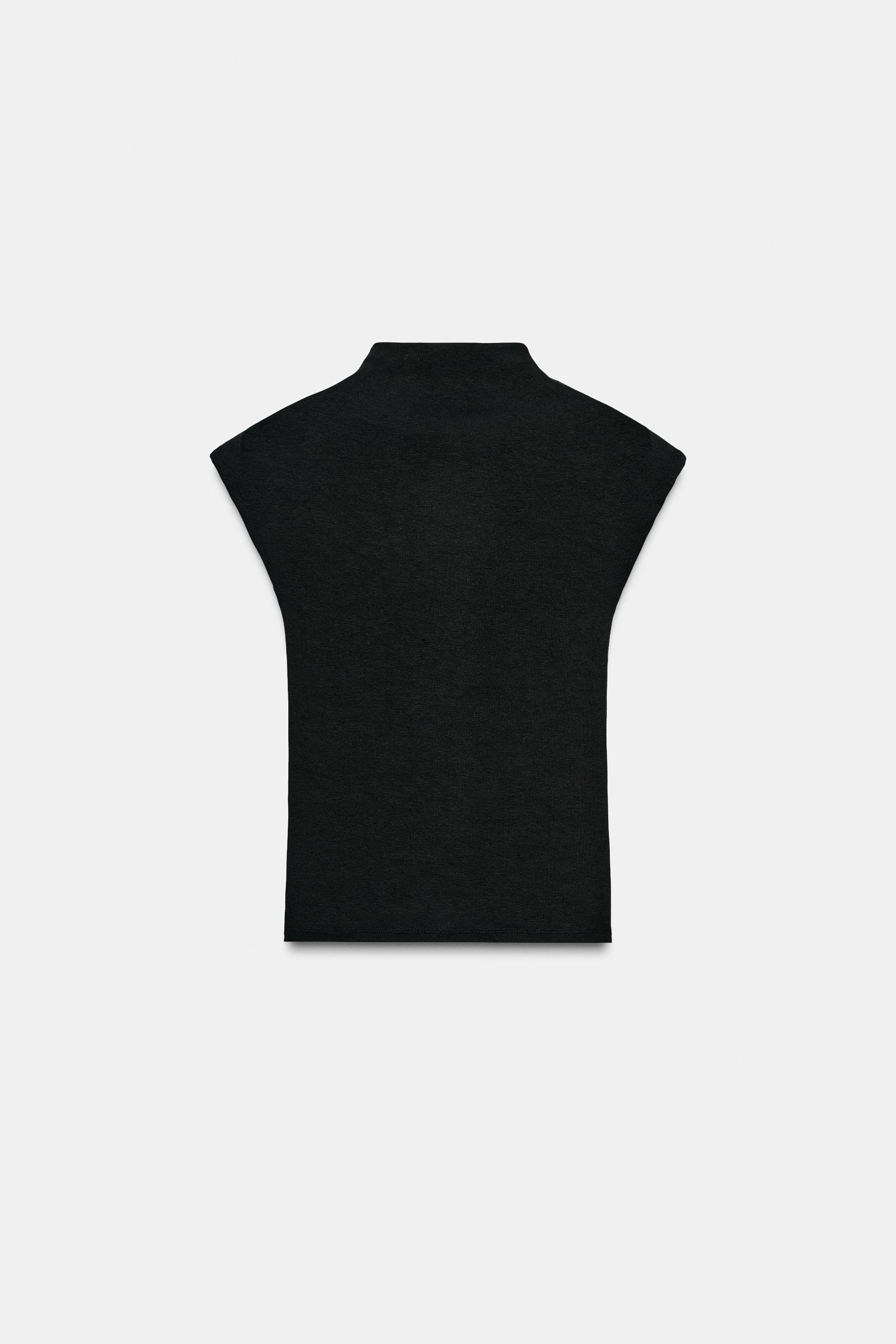 HIGH NECK TOP | Zara UK