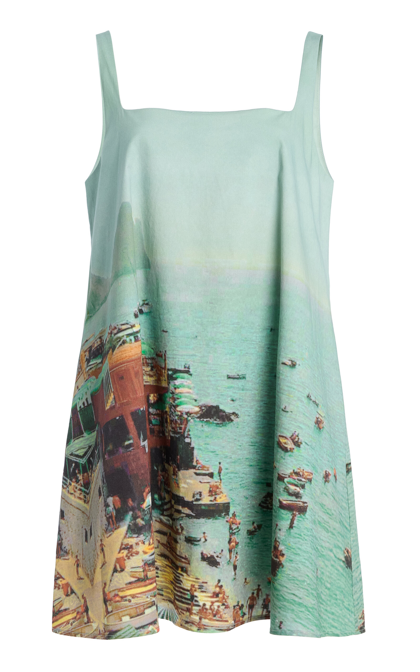 Brio Printed Cotton Mini Dress | Moda Operandi (Global)