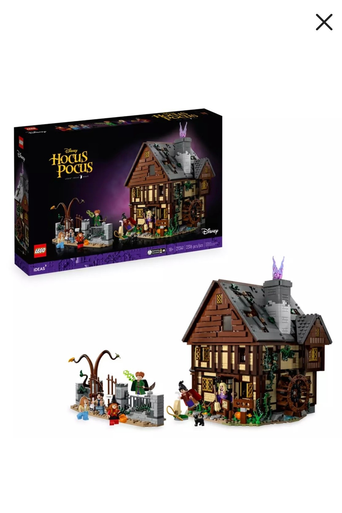 LEGO Disney Hocus Pocus: The Sanderson Sisters' Cottage is on sale!!!

Disney lego

#LTKFamily #LTKSeasonal #LTKSaleAlert