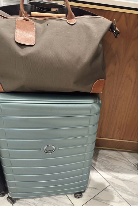 Carryon, hard shell suitcase, spinning suitcase, luggage, checked bag 

These two pieces are so gorgeous together and sturdily hold everything I need for a week+ trip ✈️

#LTKFind #LTKSeasonal #LTKtravel