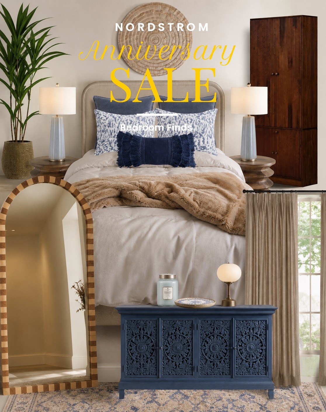 Save this for your next bedroom refresh! 🛏️✨ Click the links below to shop my favorite Nordstrom Anniversary Sale finds before prices go back up! 🤍

#LTKSaleAlert #LTKHome #LTKOver40