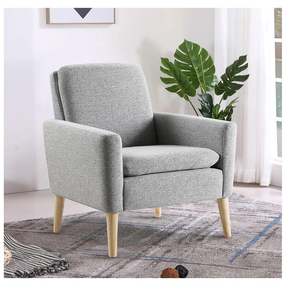 Cristyle 29'' Wide Upholstered Arm Accent Chair | Wayfair North America