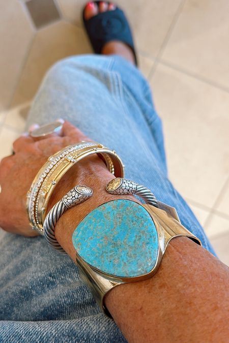 All I have to say is turquoise.  I just want to stare at this gorgeous piece. It’s very comfy & easy to wear. #turquoose #jewerly 

#LTKtravel #LTKstyletip #LTKworkwear